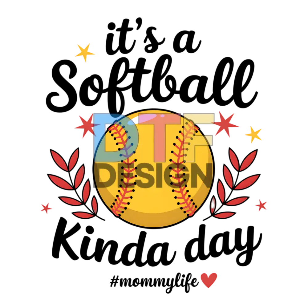 Its a softball #Momylife