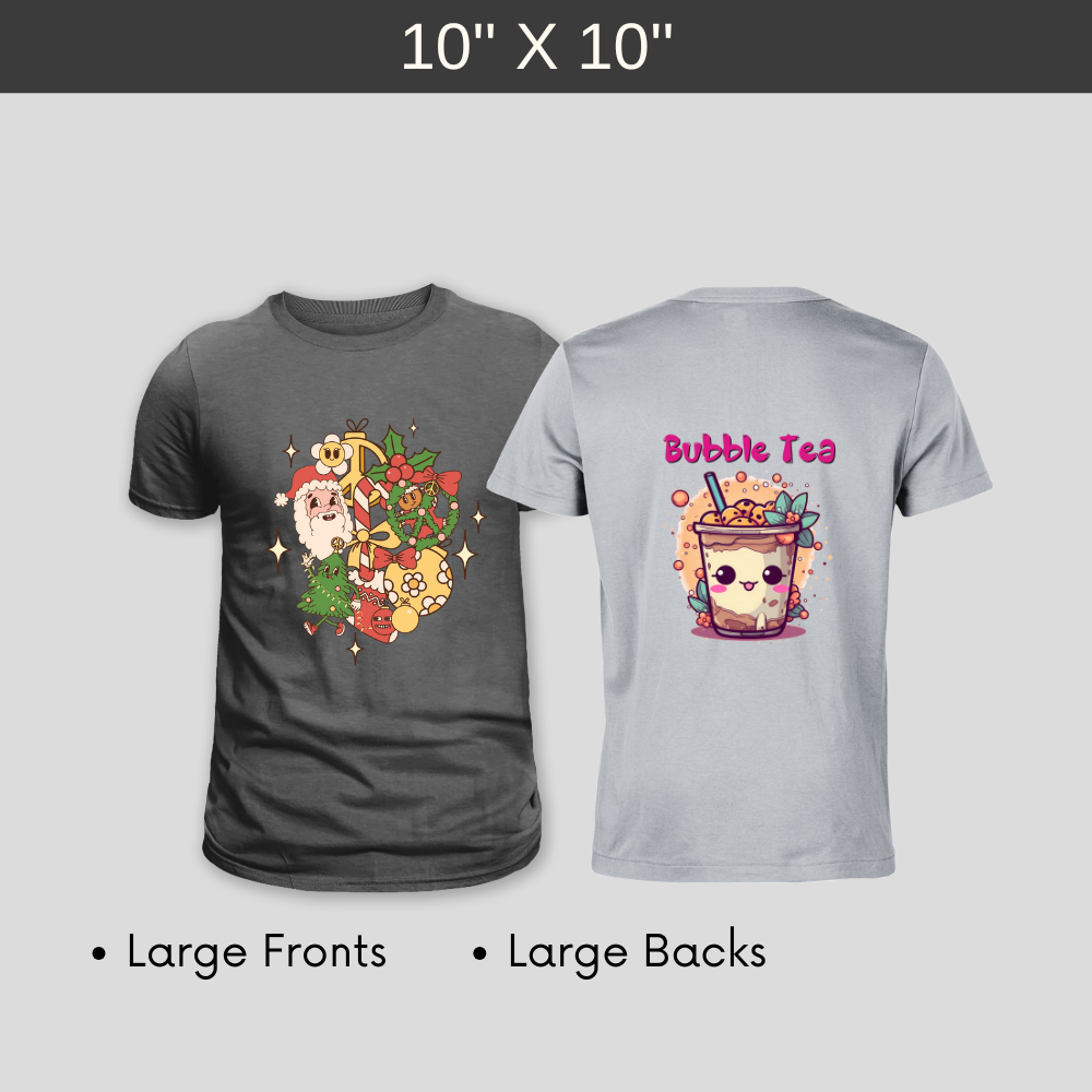 DTF Transfers by Size