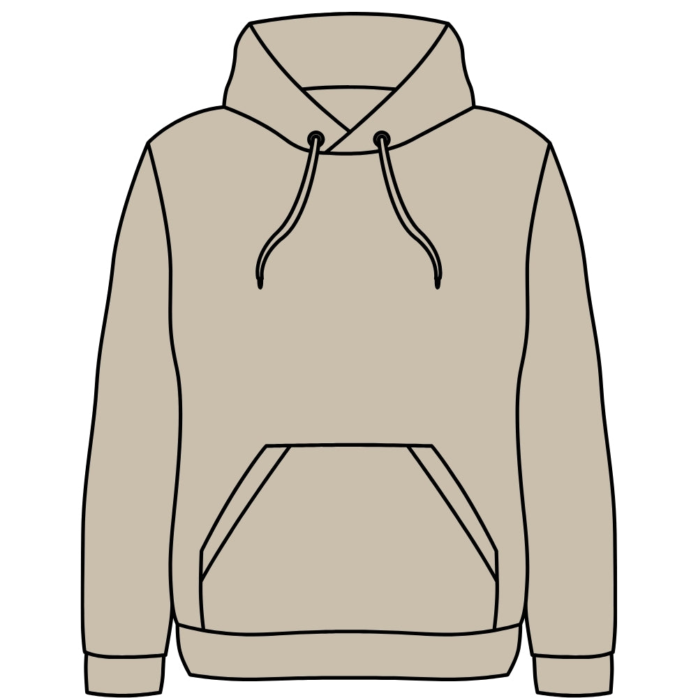 Custom Hoodie Printed by DTF Design