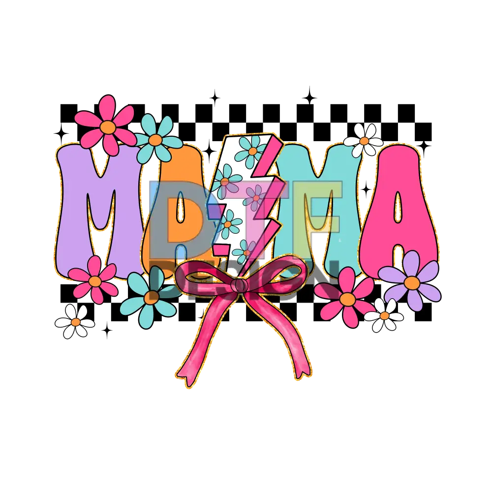 Retro Checker Design