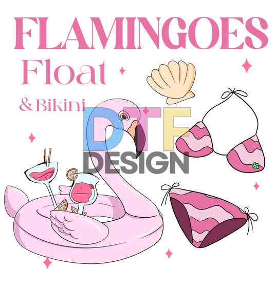 Flamingoes Float