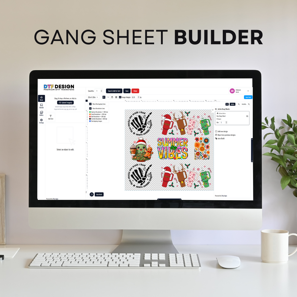 DTF Design Gang Sheet Builder Make Your Own DTF Gang Sheets Simple