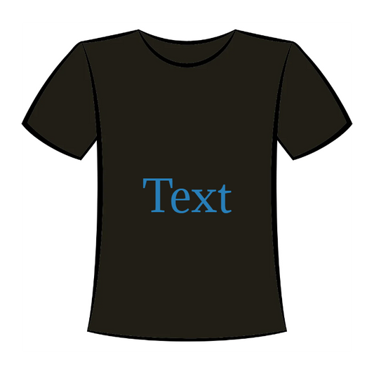 Custom T-Shirt Short Sleeve Printed by DTF Design