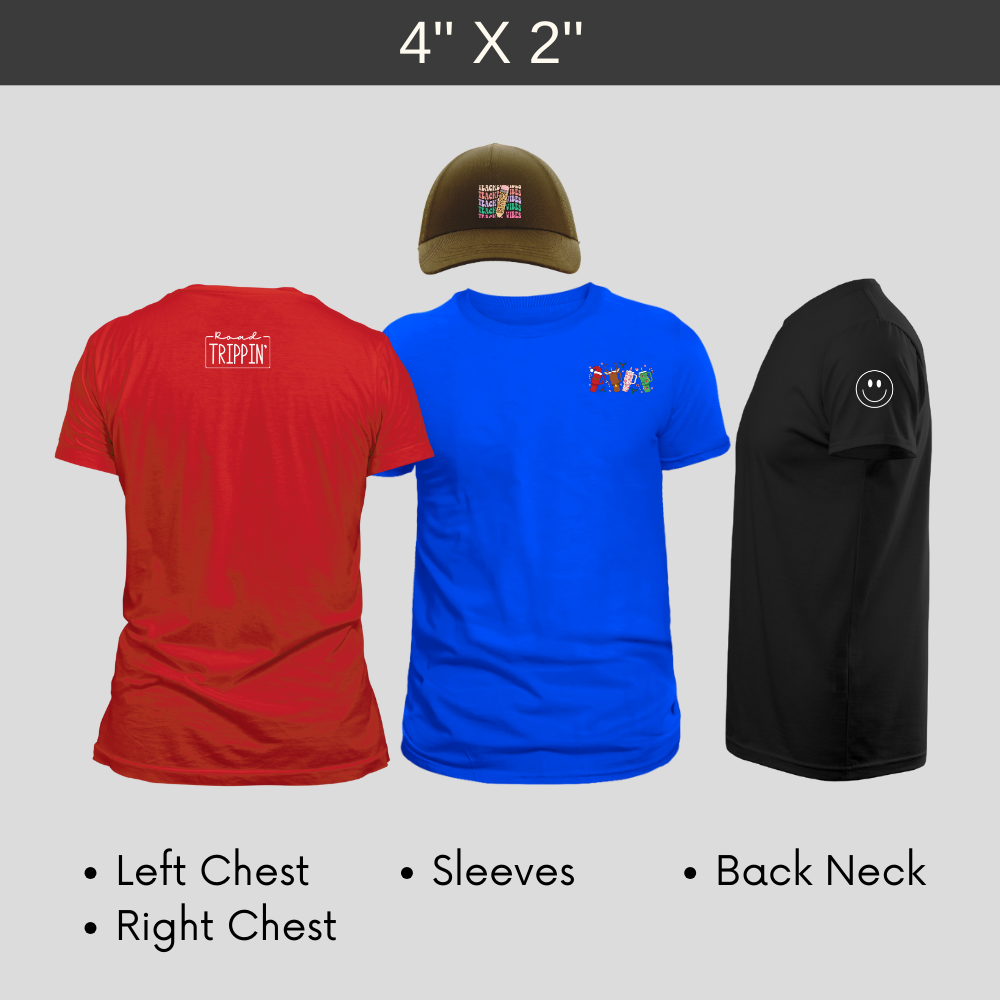 DTF Transfers by Size