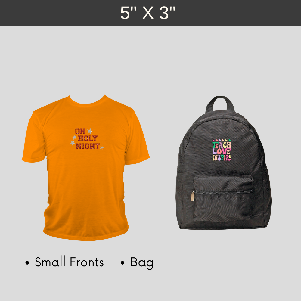 DTF Transfers by Size