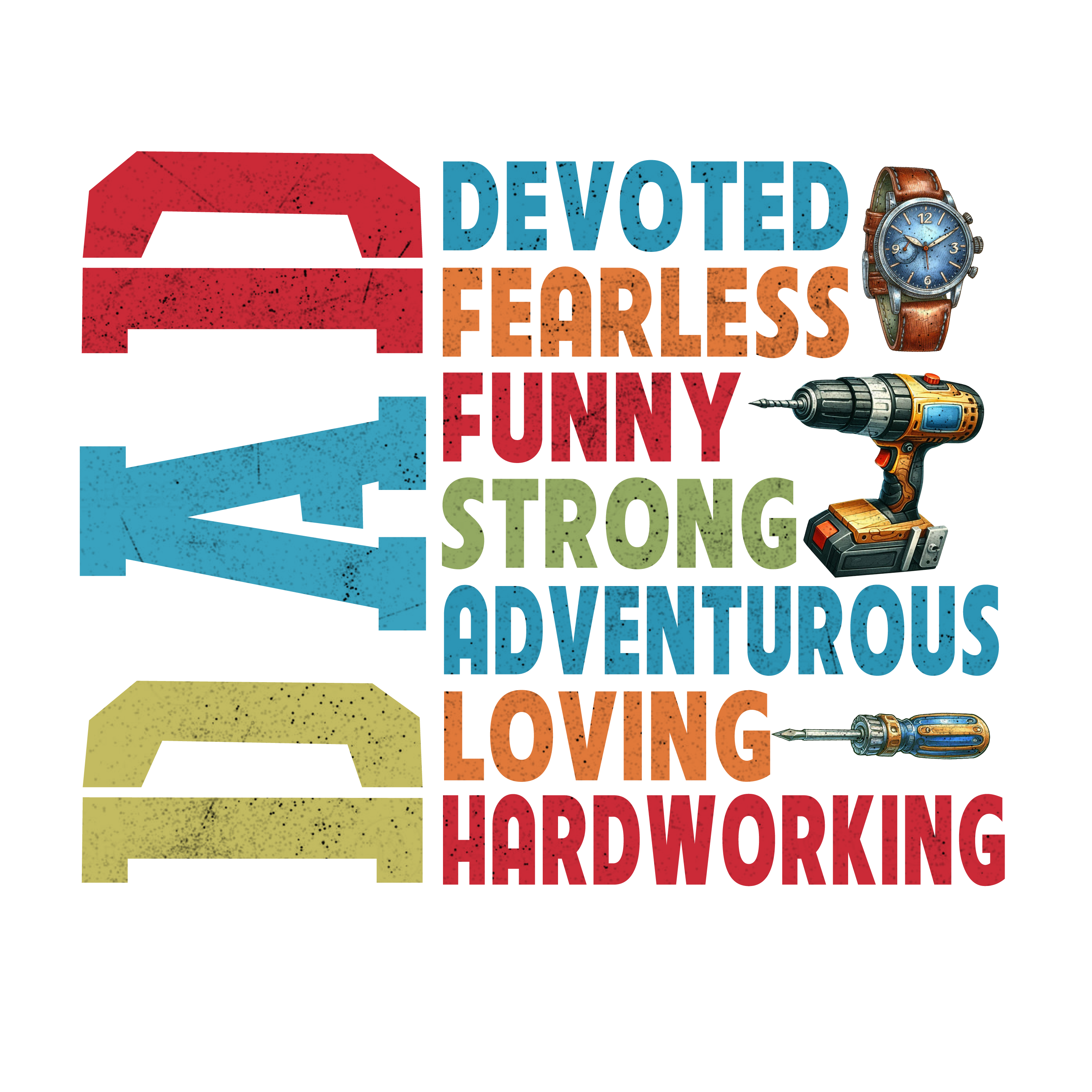 Dad Devoted– DTFDesign.com