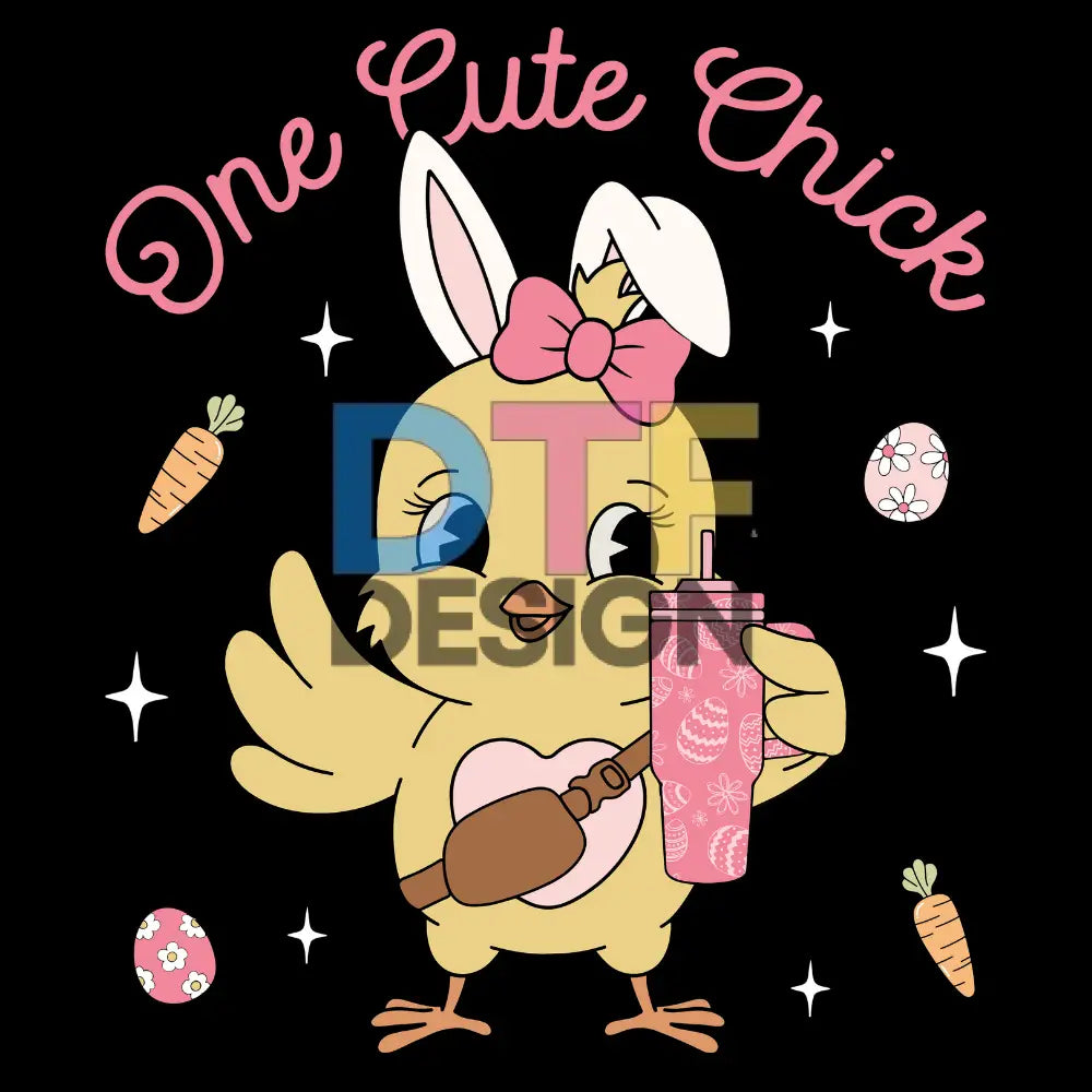 One Cute Chick Easter Boujee